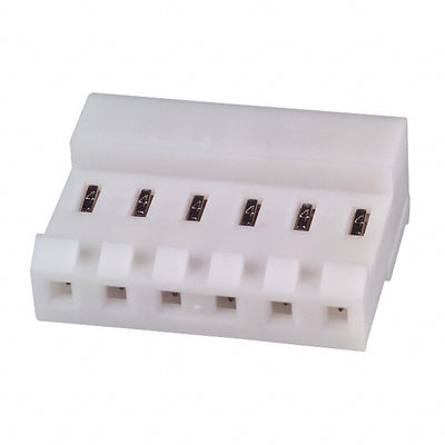 3-640429-6 by TE Connectivity AMP Connectors - CONNECTOR RECPT 6POS IDC 24AWG TIN