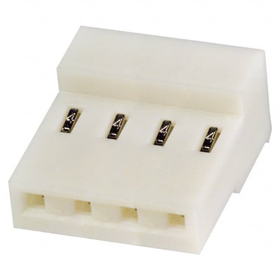 3-640434-4 by TE Connectivity AMP Connectors - CONNECTOR RECPT 4POS IDC 24AWG TIN