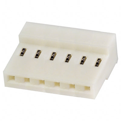 3-640434-6 by TE Connectivity AMP Connectors - CONNECTOR RECPT 6POS IDC 24AWG TIN
