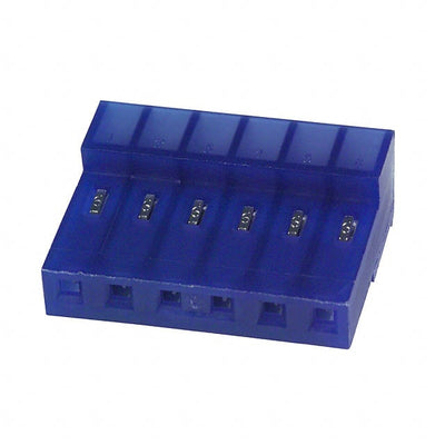 3-640435-6 by TE Connectivity AMP Connectors - CONNECTOR RECPT 6POS IDC 26AWG TIN