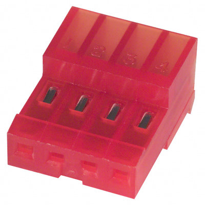 3-640440-4 by TE Connectivity AMP Connectors - CONNECTOR RECPT 4POS IDC 22AWG TIN