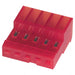 640440-5 by TE Connectivity AMP Connectors - CONNECTOR RECPT 5P IDC 22AWG TIN-LEAD