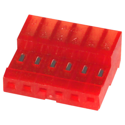 3-640440-6 by TE Connectivity AMP Connectors - CONNECTOR RECPT 6POS IDC 22AWG TIN