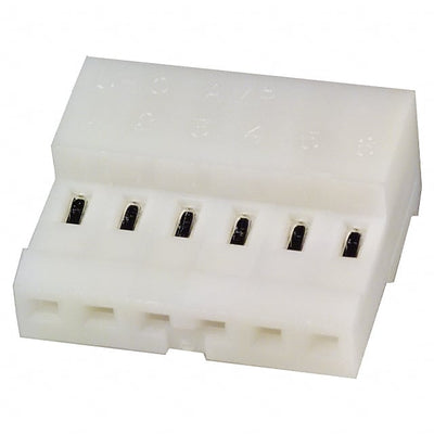 3-640441-6 by TE Connectivity AMP Connectors - CONNECTOR RECPT 6POS IDC 24AWG TIN