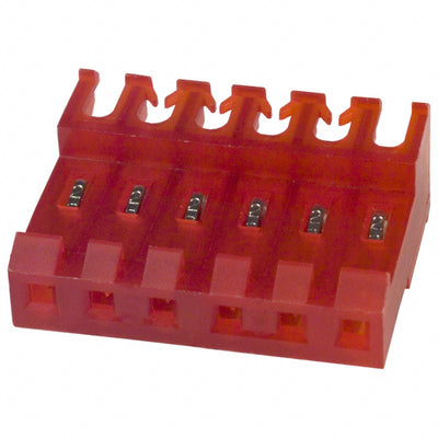 3-640601-6 by TE Connectivity AMP Connectors - CONNECTOR RECPT 6POS IDC 22AWG TIN