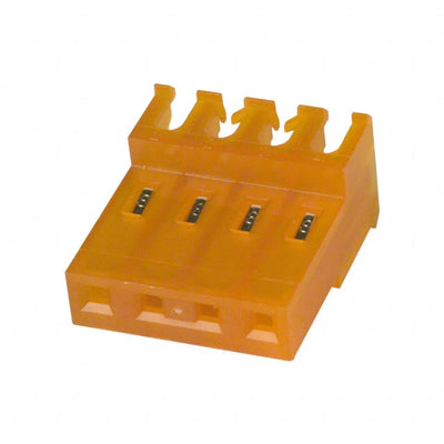 3-640604-4 by TE Connectivity AMP Connectors - CONNECTOR RECPT 4POS IDC 18AWG TIN