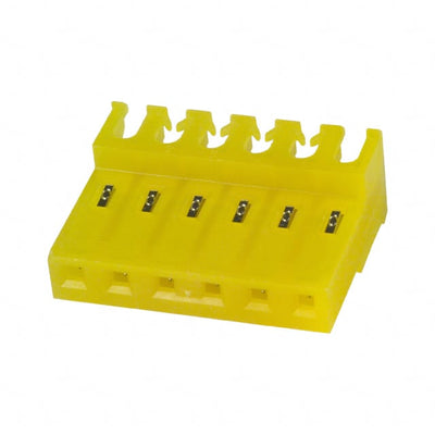3-640605-6 by TE Connectivity AMP Connectors - CONNECTOR RECPT 6POS IDC 20AWG TIN