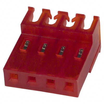 3-640606-4 by TE Connectivity AMP Connectors - CONNECTOR RECPT 4POS IDC 22AWG TIN
