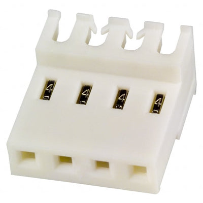 3-640607-4 by TE Connectivity AMP Connectors - CONNECTOR RECPT 4POS IDC 24AWG TIN