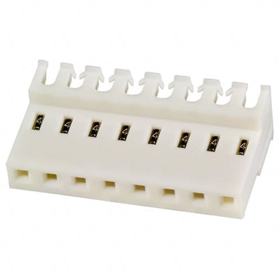 640607-8 by TE Connectivity AMP Connectors - CONNECTOR RECPT 8P IDC 24AWG TIN-LEAD