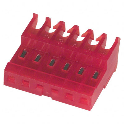 3-640620-6 by TE Connectivity AMP Connectors - CONNECTOR RECPT 6POS IDC 22AWG TIN