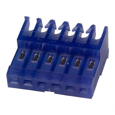 3-640622-6 by TE Connectivity AMP Connectors - CONNECTOR RECPT 6POS IDC 26AWG TIN