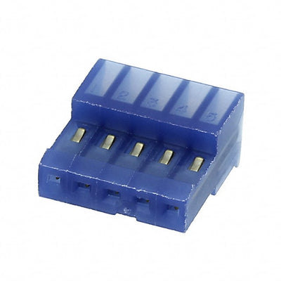 641192-5 by TE Connectivity AMP Connectors - CONNECTOR RECPT 5POS IDC 26AWG GOLD