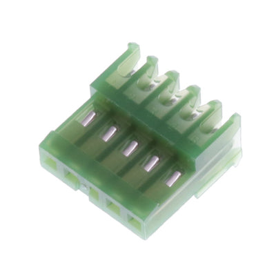 641201-5 by TE Connectivity AMP Connectors - 05P MTA100 CONN ASSY GRN 28AWG