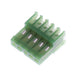 641201-5 by TE Connectivity AMP Connectors - 05P MTA100 CONN ASSY GRN 28AWG