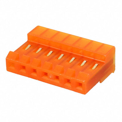 641217-7 by TE Connectivity AMP Connectors - CONNECTOR RECPT 7POS IDC 18AWG GOLD