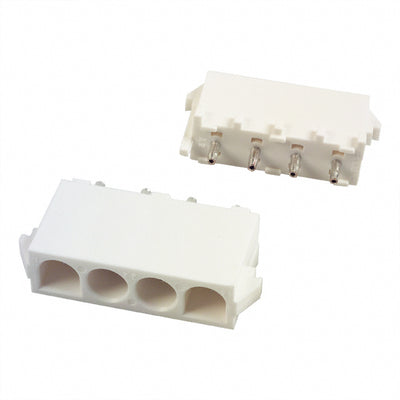 641968-1 by TE Connectivity AMP Connectors - CONNECTOR HEADER VERT 4POS 6.35MM