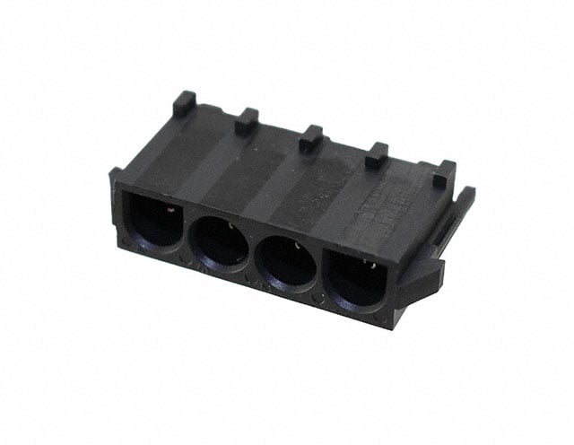 641968-3 by TE Connectivity AMP Connectors - CONNECTOR HEADER VERT 4POS 6.35MM