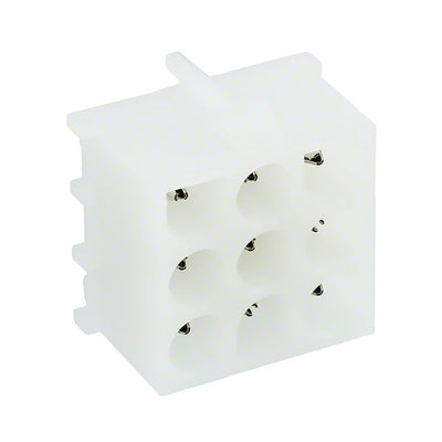641971-1 by TE Connectivity AMP Connectors - CONNECTOR HEADER VERT 9POS 6.35MM