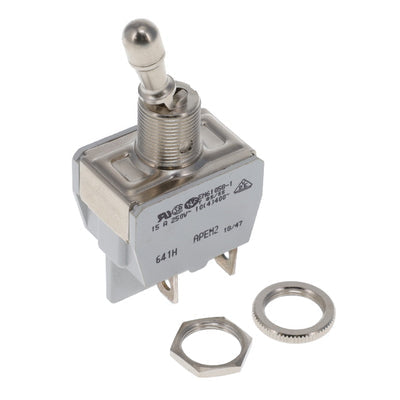 641H/21V by APEM Inc. - SWITCH TOGGLE DPST 15A 250V