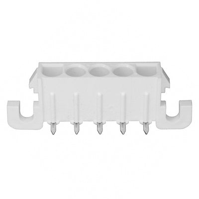 643232-1 by TE Connectivity AMP Connectors - CONNECTOR HDR 5POS 0.25 TIN PCB R/A