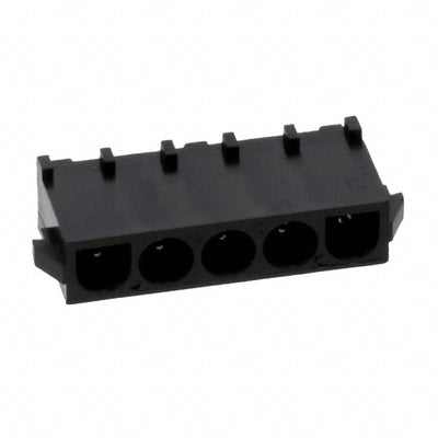 643406-3 by TE Connectivity AMP Connectors - CONNECTOR HEADER VERT 5POS 6.35MM