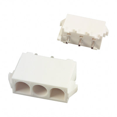 643414-3 by TE Connectivity AMP Connectors - CONNECTOR HDR 3POS 0.25 GOLD PCB