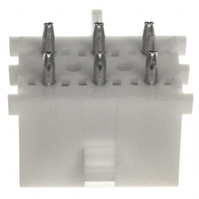 643424-3 by TE Connectivity AMP Connectors - CONNECTOR HDR 6POS 0.25 GOLD PCB