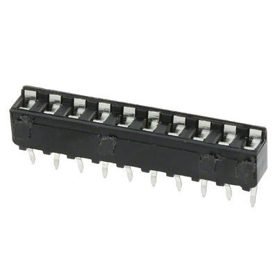 643642-8 by TE Connectivity AMP Connectors - CONNECTOR SOCKET SIP 10POS TIN