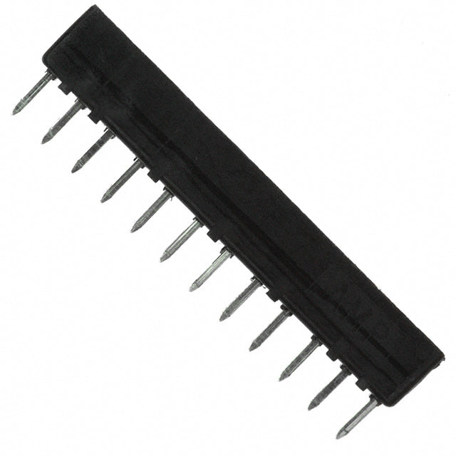 643644-3 by TE Connectivity AMP Connectors - CONNECTOR SOCKET SIP 12POS TIN