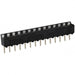 643646-3 by TE Connectivity AMP Connectors - CONNECTOR SOCKET SIP 14POS TIN