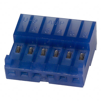 3-643815-6 by TE Connectivity AMP Connectors - CONNECTOR RECPT 6POS IDC 26AWG TIN