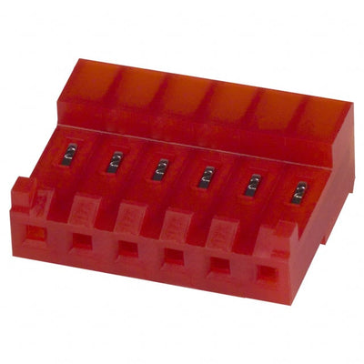 3-643819-6 by TE Connectivity AMP Connectors - CONNECTOR RECPT 6POS IDC 22AWG TIN