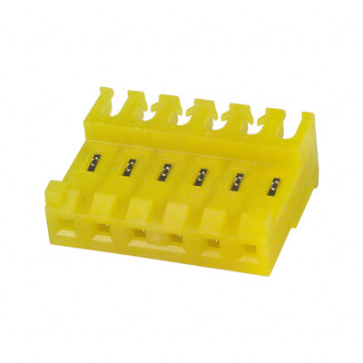 3-644466-6 by TE Connectivity AMP Connectors - CONNECTOR RECPT 6POS IDC 20AWG TIN