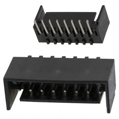 2-644488-8 by TE Connectivity AMP Connectors - CONNECTOR HEADER R/A 8POS 2.54MM