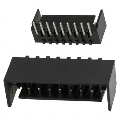 2-644488-9 by TE Connectivity AMP Connectors - CONNECTOR HEADER R/A 9POS 2.54MM
