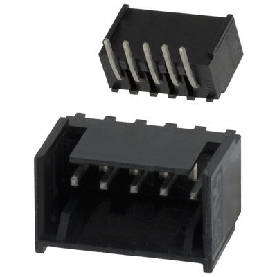 2-644803-5 by TE Connectivity AMP Connectors - CONNECTOR HEADER R/A 5POS 2.54MM