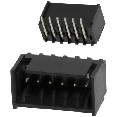 2-644803-6 by TE Connectivity AMP Connectors - CONNECTOR HEADER R/A 6POS 2.54MM