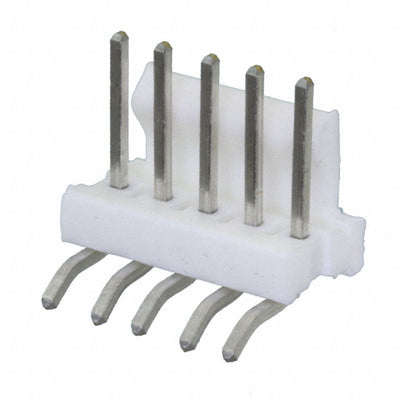 644875-5 by TE Connectivity AMP Connectors - CONNECTOR HEADER R/A 5POS 2.54MM