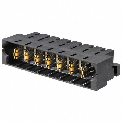 6450833-7 by TE Connectivity AMP Connectors - CONNECTOR HDR MULTI-BEAM 7POS EDGE MT