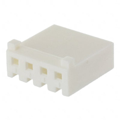 647402-4 by TE Connectivity AMP Connectors - CONNECTOR RECPT HSG 4POS 3.96MM