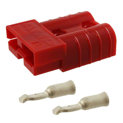 647892-3 by TE Connectivity AMP Connectors - CONNECTOR PLUG 2POS IN-LINE CRIMP