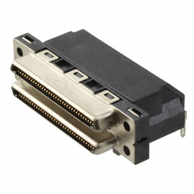 6489232-1 by TE Connectivity AMP Connectors - CONNECTOR STCK RCPT 68/68P R/A SOLDER