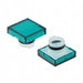 64S5 by TE Connectivity ALCOSWITCH Switches - LENS SET SQUARE GREEN 3PCS