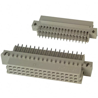 650868-4 by TE Connectivity AMP Connectors - CONNECTOR DIN RCPT 48POS PCB RA GOLD