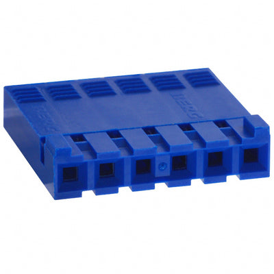 65240-006LF by Amphenol ICC (FCI) - CONNECTOR RECPT HSG 6POS 2.54MM