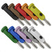 6546 by Pomona Electronics - CONNECTOR BAN PLG STACK SLDRLESS 10PC