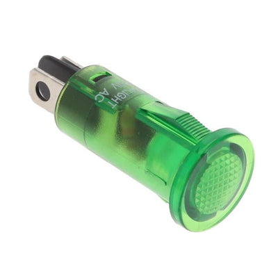 6551205104F by Dialight - 1/2""FLTSNAP GN120VAC W/TERMS