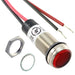 656110A303F by Dialight - 1/2"" FLT RED 48VDC W/LEADS