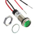 6561206303F by Dialight - LED 1/2"" FLAT GRN 28VDC LEAD